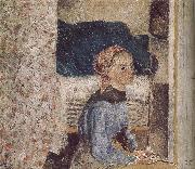 Camille Pissarro farm girl oil on canvas